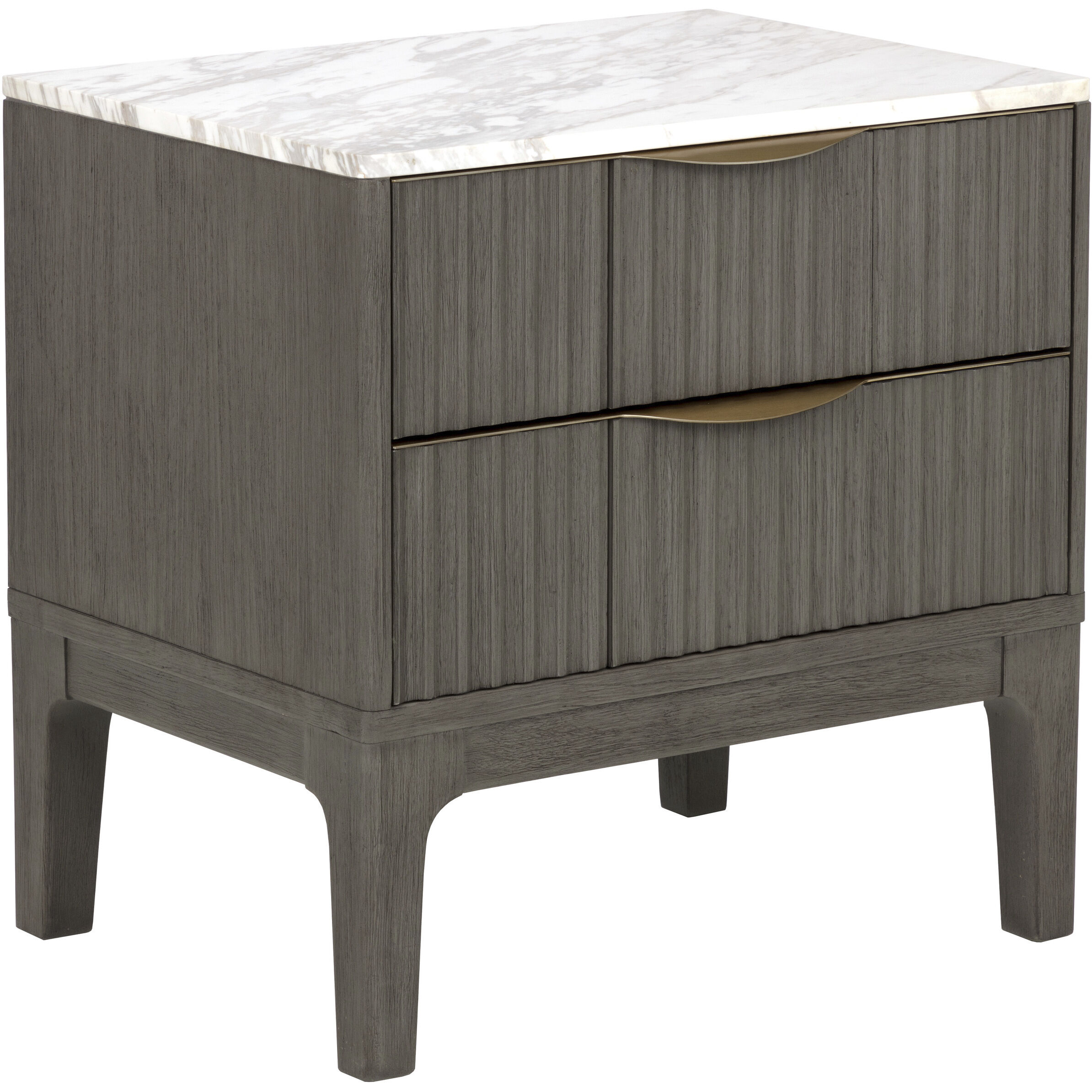 Keldon 23.5 X 23.5 inch White / Grey Night Stand